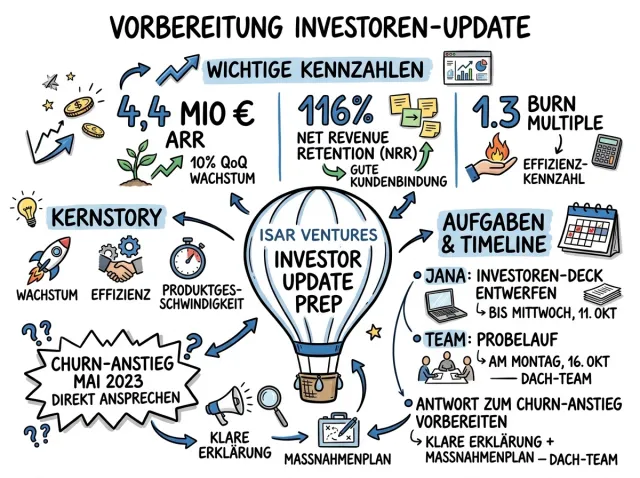 Eine Visual Note aus einem echten Meeting