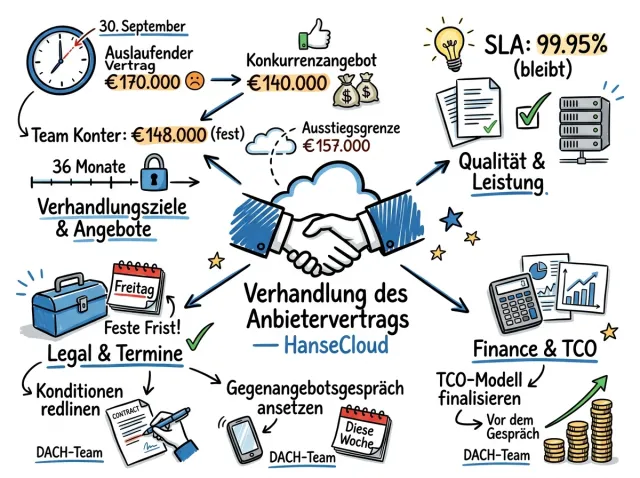 Eine Visual Note aus einem echten Meeting