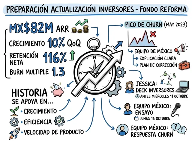 Una Visual Note creada a partir de una reunión real