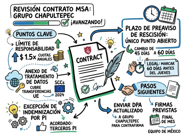 Una Visual Note creada a partir de una reunión real