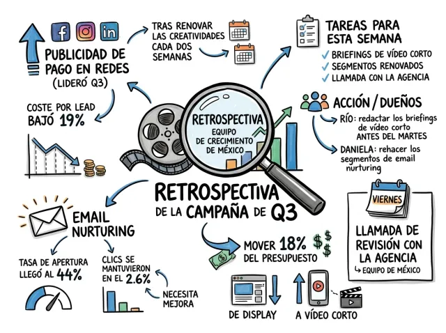 Una Visual Note creada a partir de una reunión real