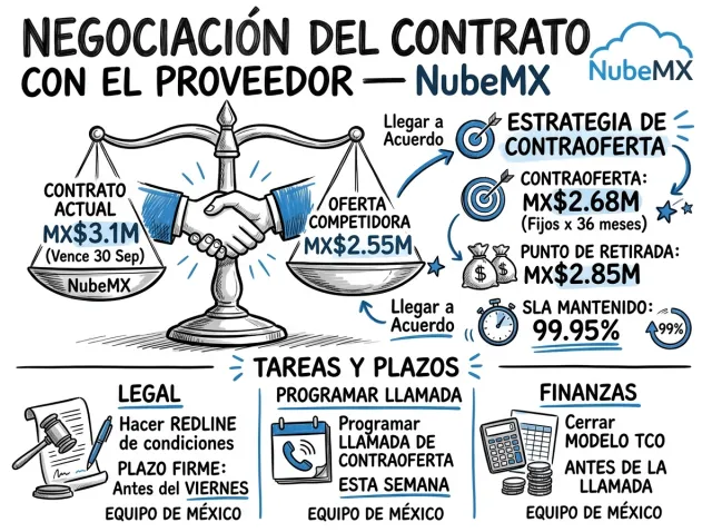 Una Visual Note creada a partir de una reunión real
