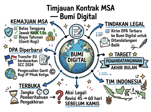 Visual Note yang dibuat dari rapat sungguhan