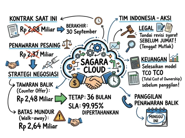 Visual Note yang dibuat dari rapat sungguhan