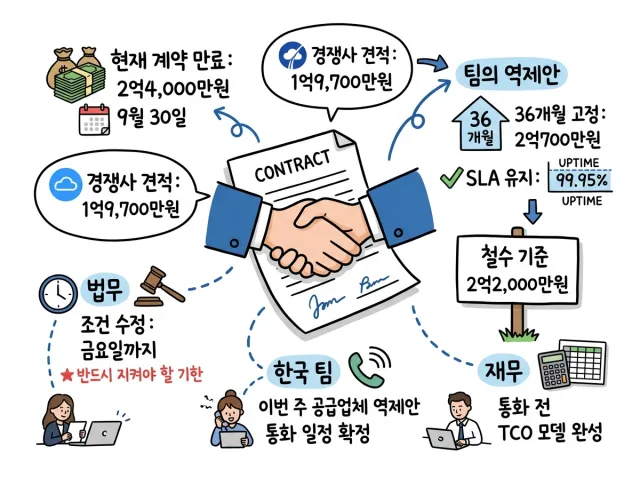 실제 회의로 만든 Visual Note