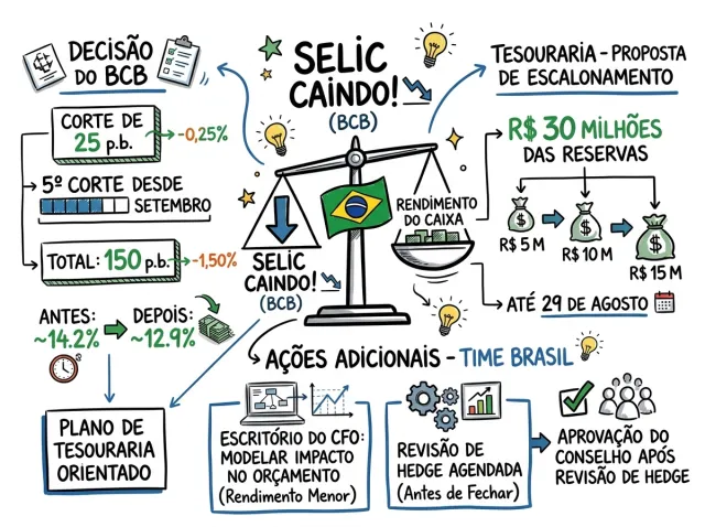 Uma Visual Note criada a partir de uma reunião real
