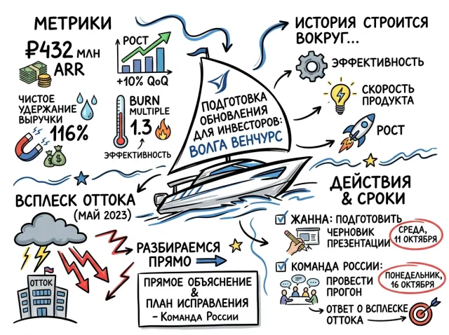 Visual Note, созданная по итогам настоящей встречи