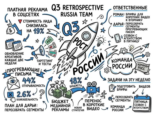 Visual Note, созданная по итогам настоящей встречи