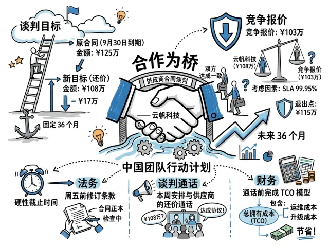 由真实会议生成的 Visual Note